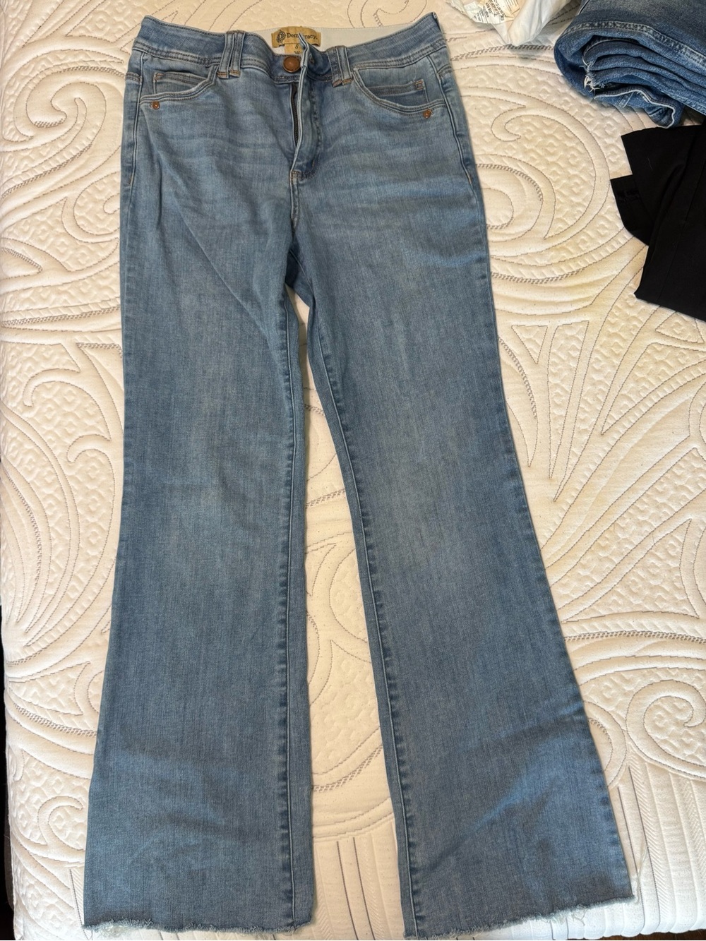 Democracy Light Blue Flare Jeans